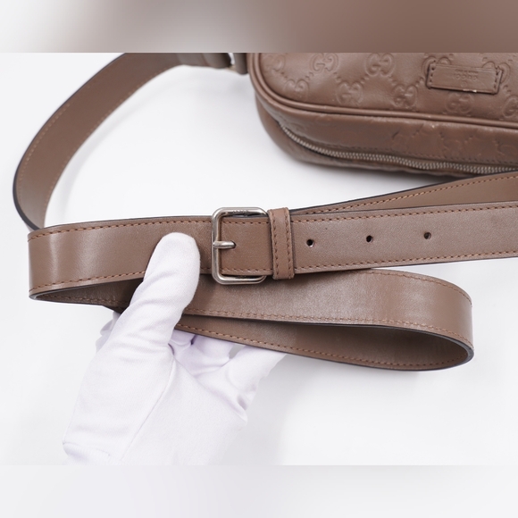 ❌️❌️SOLD❌️❌️BF54❤️ GUCCI Guccissima Messenger Bag - Picture 12 of 14